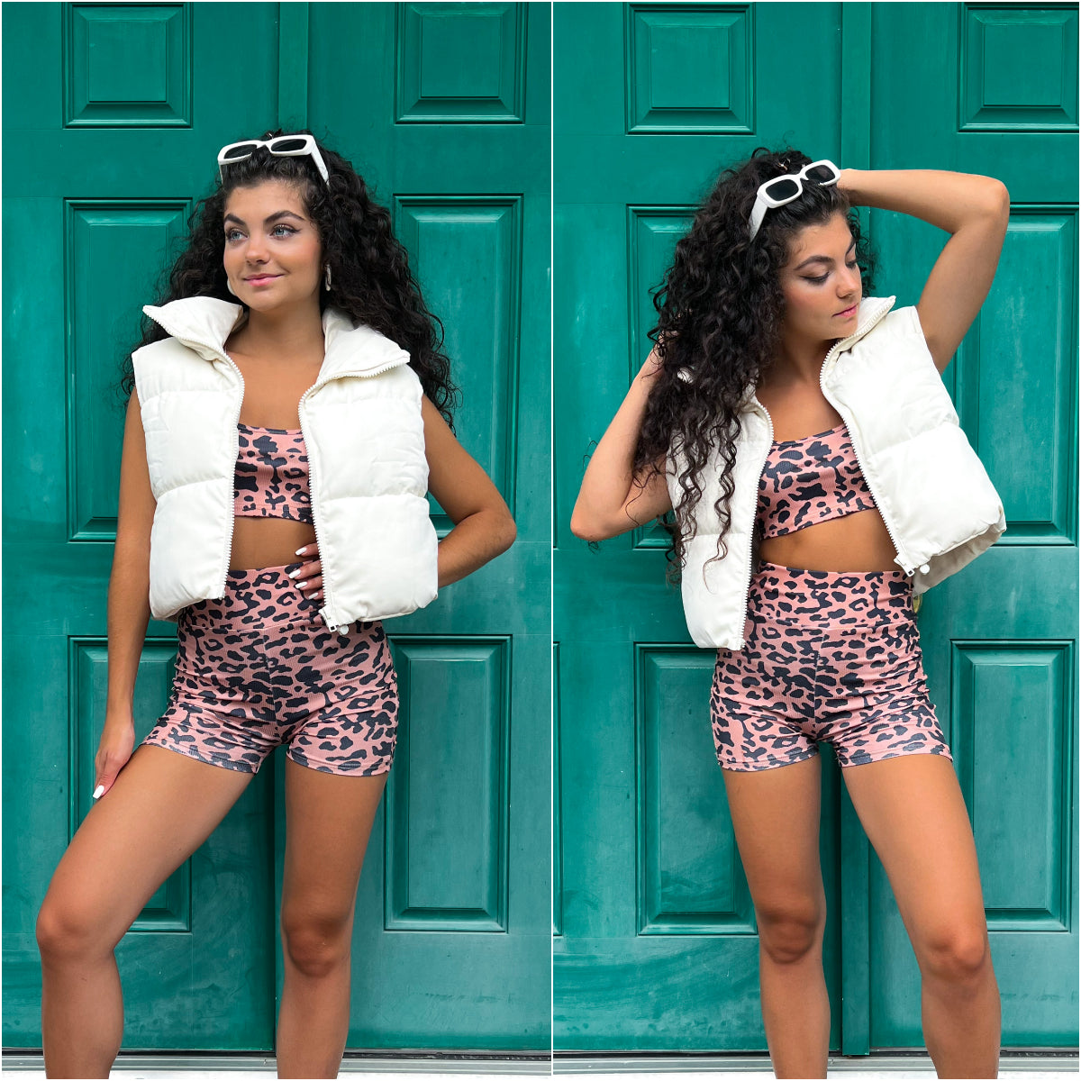 Polly Crop Puffer Vest