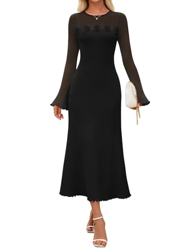 MEROKEETY Formal Wedding Cocktail Bodycon Floral Winter Dresses