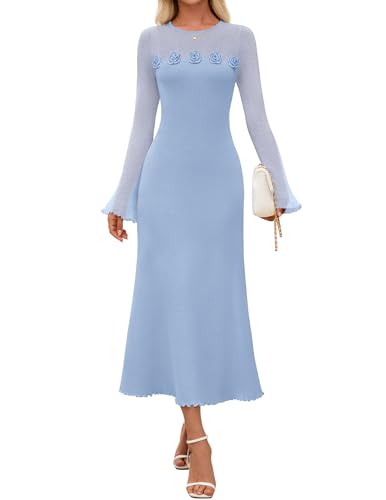 MEROKEETY Formal Wedding Cocktail Bodycon Floral Winter Dresses