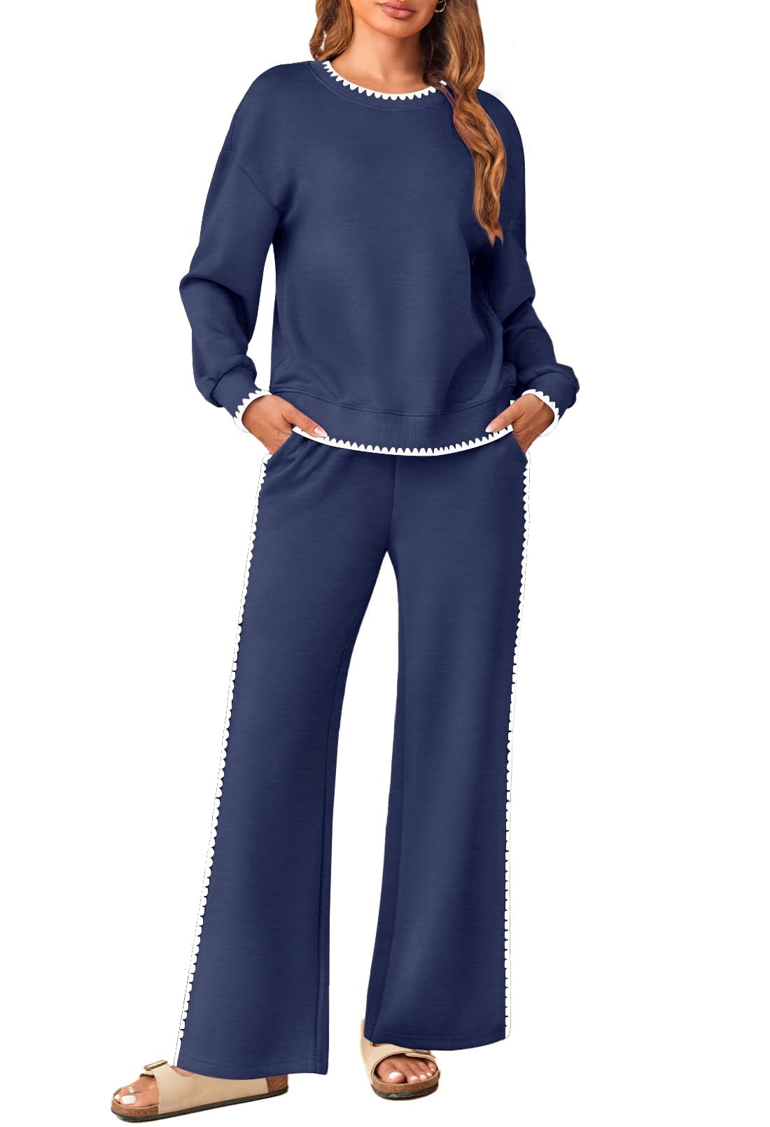 Winter Joggingbroek Set Dames Sport Hoodie Lange Mouw Winter Joggingbroek Set Dames Sport Hoodie Lange Mouw