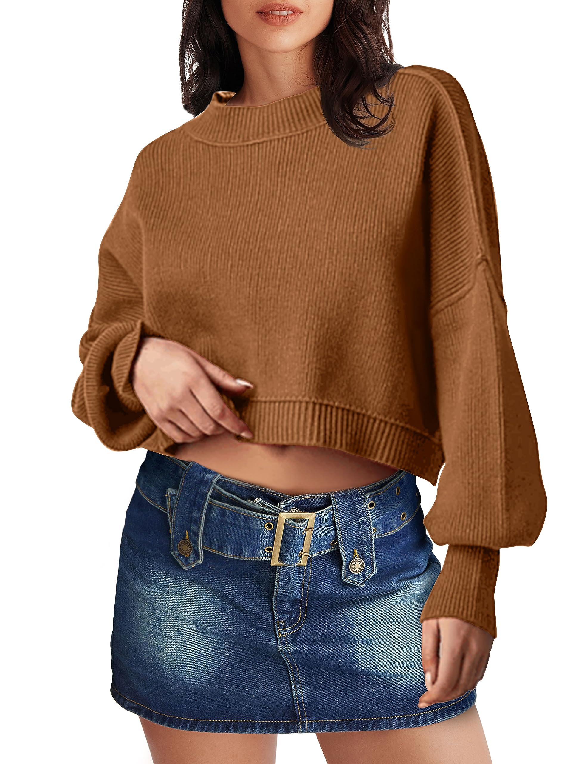 Spring Jackets For Women 2025 Popcorn Batwing Sleeve Oversized